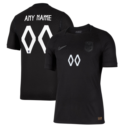 Norway National Team 2026 Away Match Custom Jersey - Black