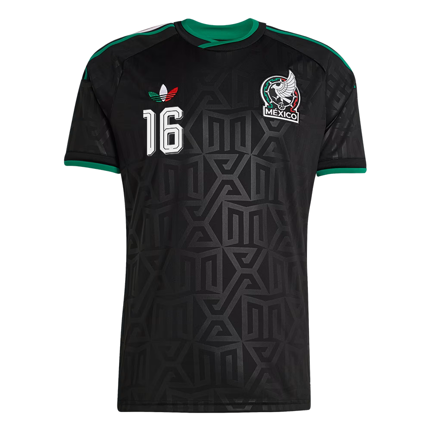 Julián Quiñones Mexico National Team 2026 Third On-Field Jersey - Black