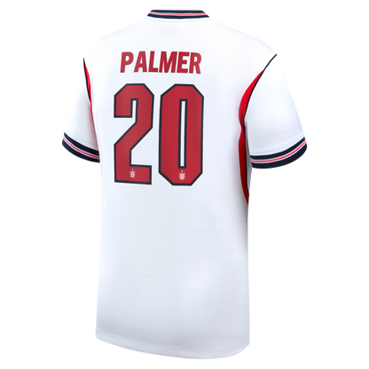 Cole Palmer England National Team 2026 Home Stadium Replica Jersey - White