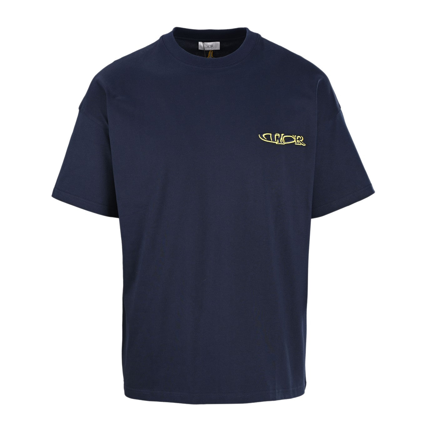 Co-branded ski letter embroidered short-sleeved T-shirt
