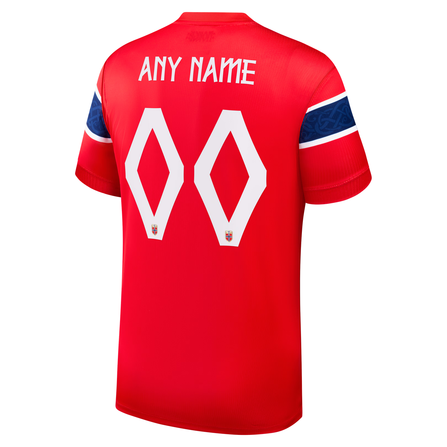 Norway National Team 2026 Home Stadium Replica Custom Jersey - Red