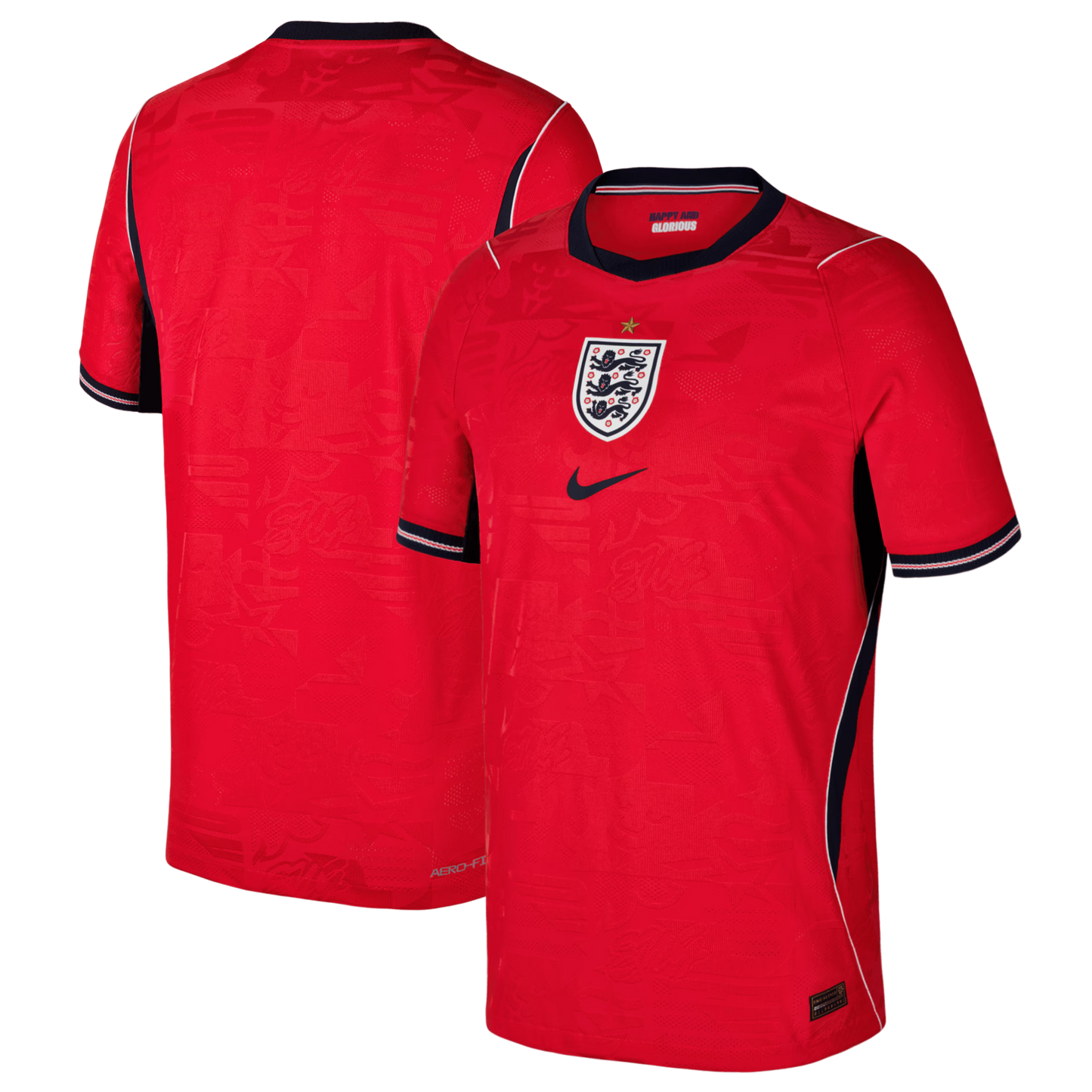 England National Team Youth 2026 Away Match Jersey - Red
