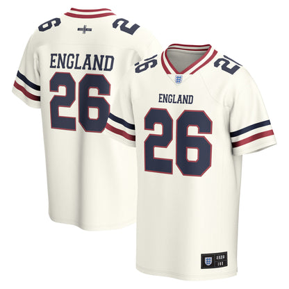 England National Team Fanatics Football Jersey - Cream
