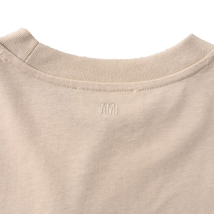 Little love embroidered short-sleeved T-shirt
