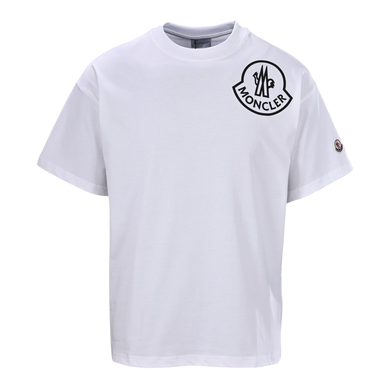 Chest glue logo printed short-sleeved T-shirt