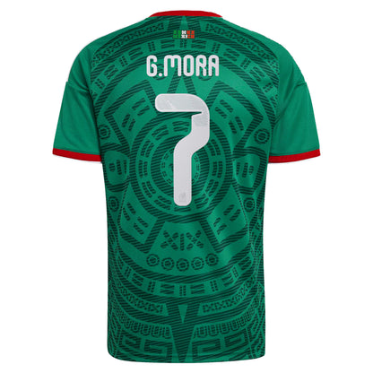 Gilberto Mora Mexico National Team 2026  Home Replica Jersey - Green