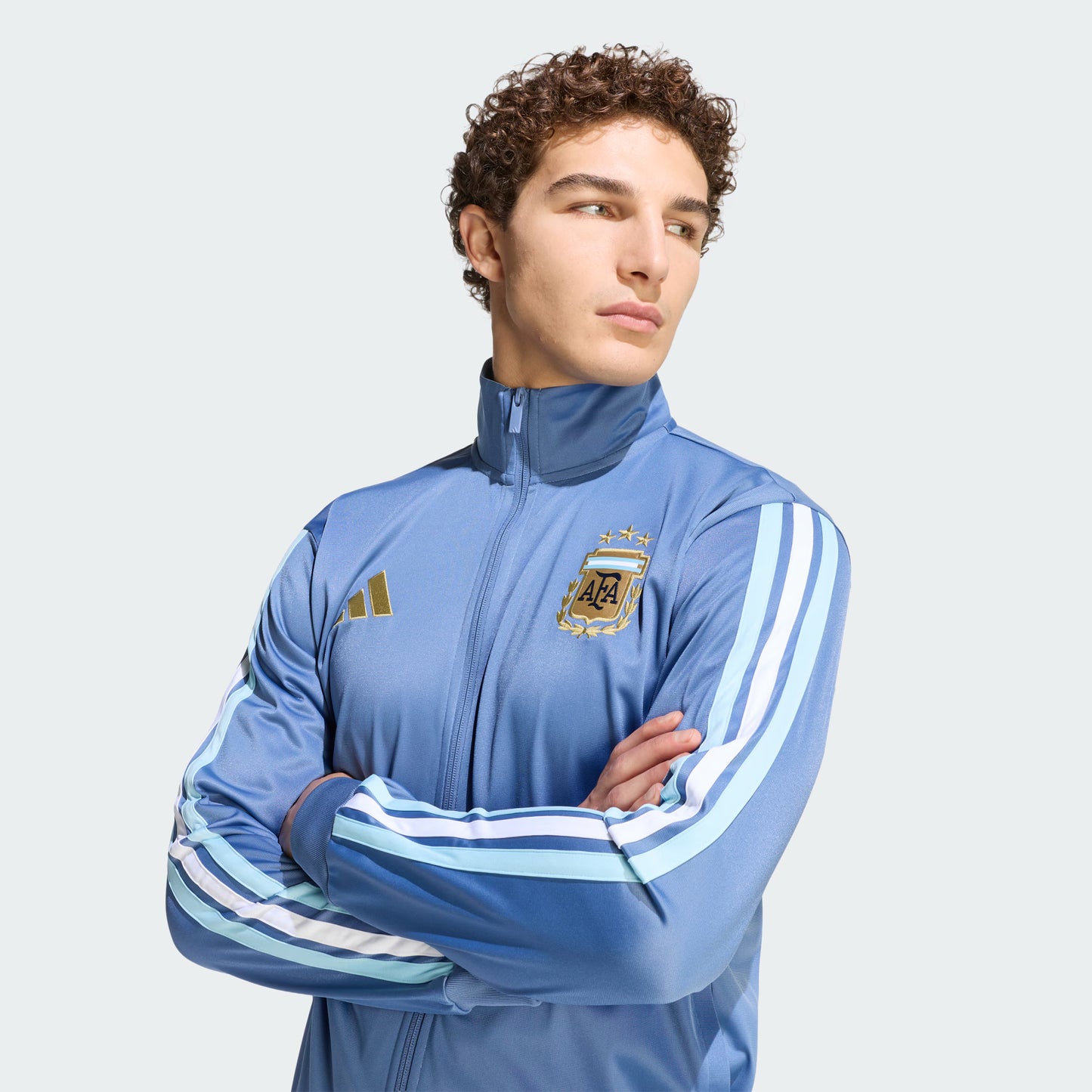 Argentina National Team  Home Alphaskin Full-Zip Track Top - Blue