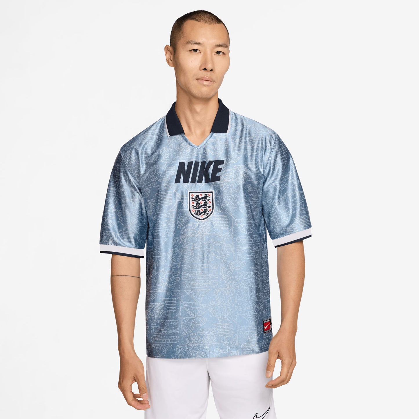 England National Team Dri-FIT Energy Lifestyle Jersey - Blue