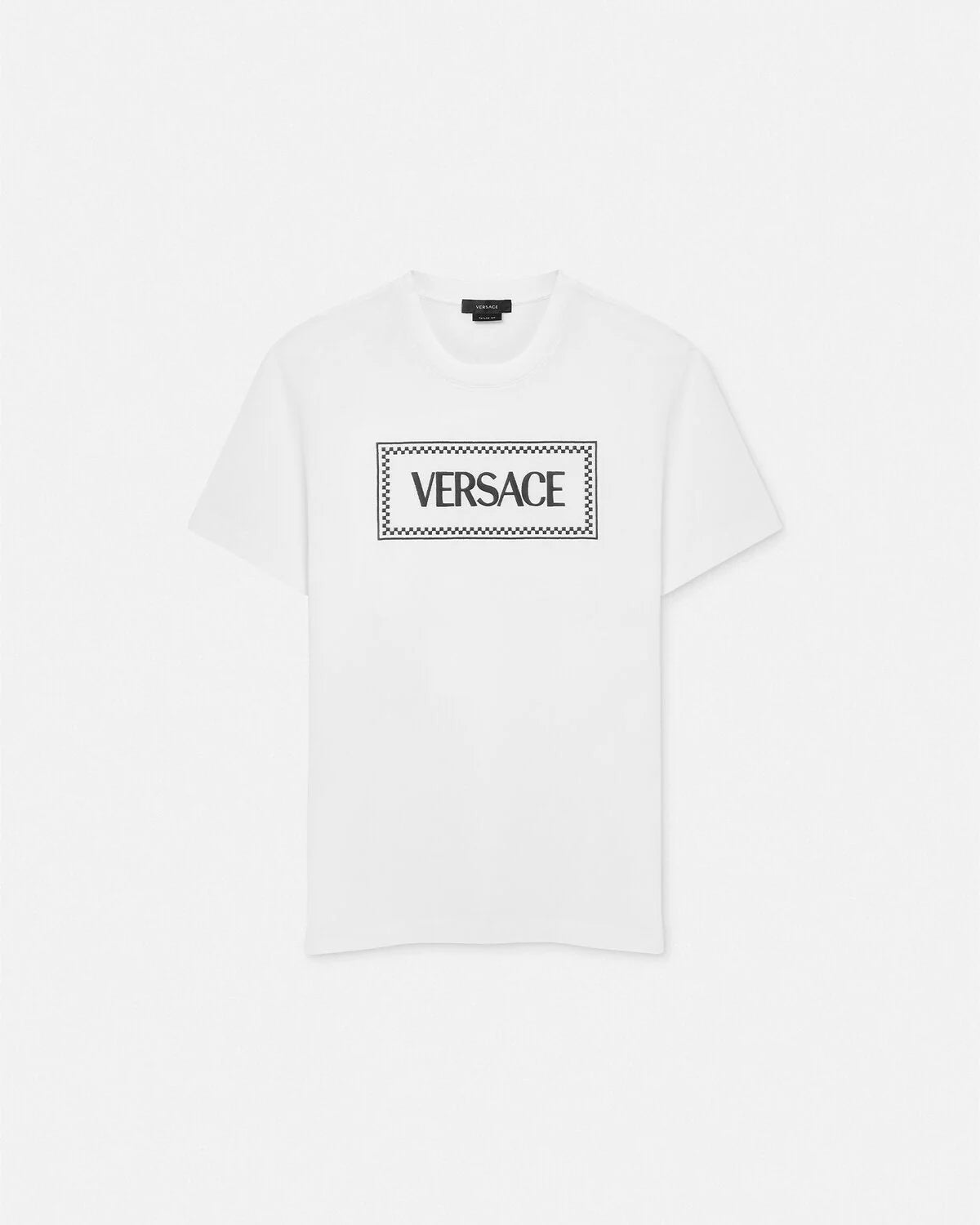 Box Letters Print T Shirt