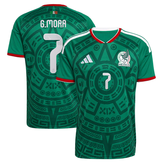 Gilberto Mora Mexico National Team 2026  Home Replica Jersey - Green