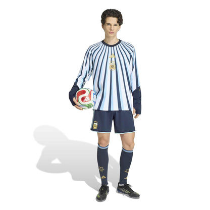 Argentina National Team 2026 Long Sleeve Pre-Match Top - White