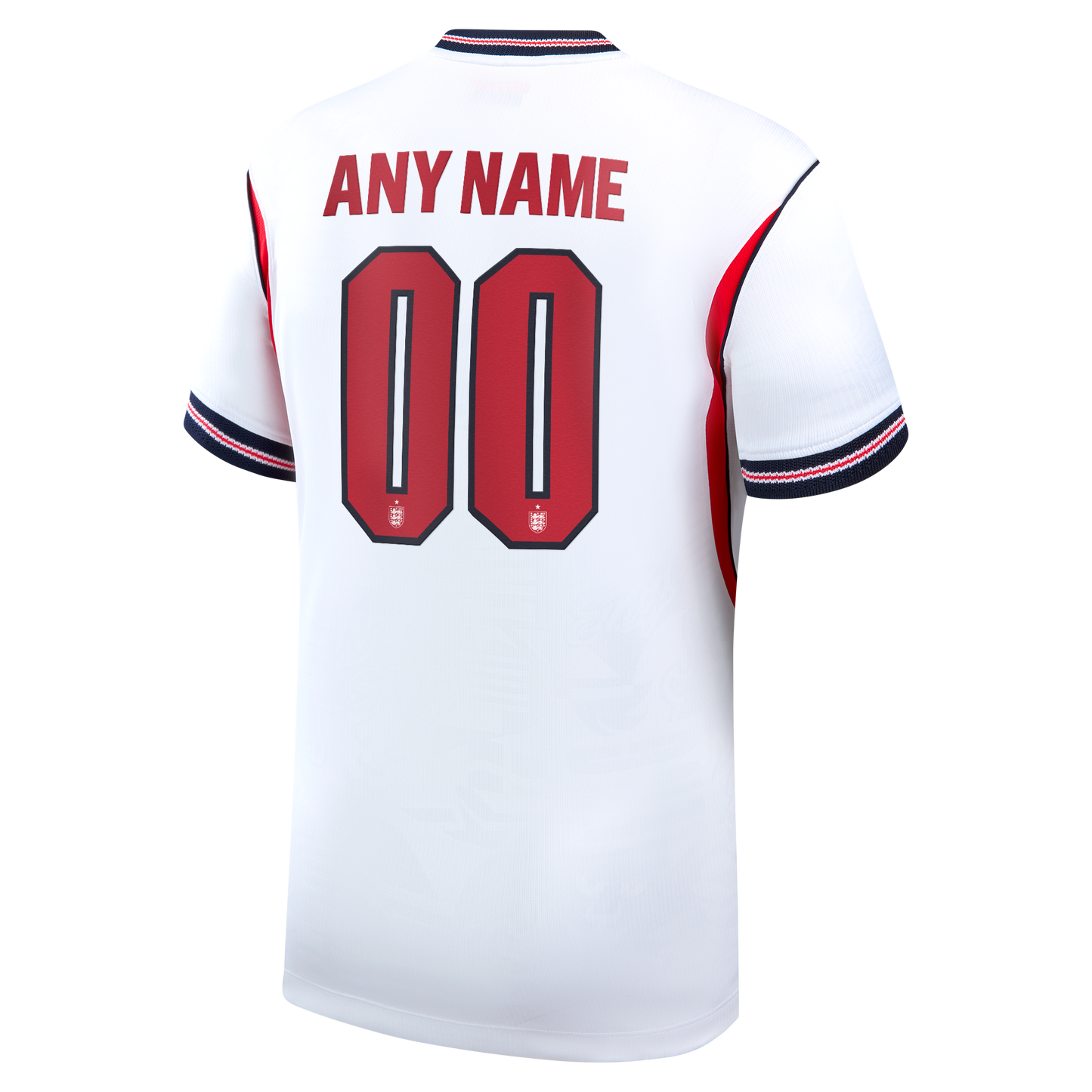 England National Team 2026 Home Stadium Replica Custom Jersey - White