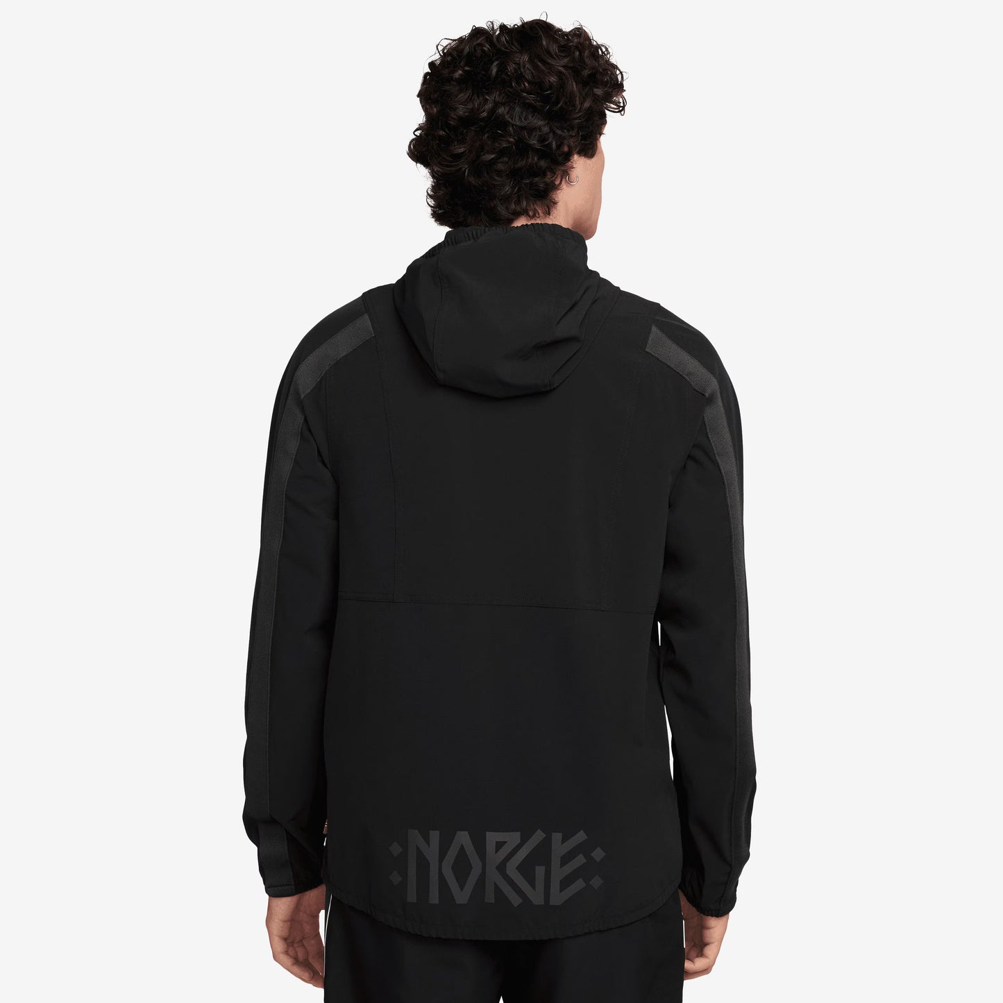 Norway National Team 2026 Energy Dri-FIT Full-Zip Hooded Jacket - Black