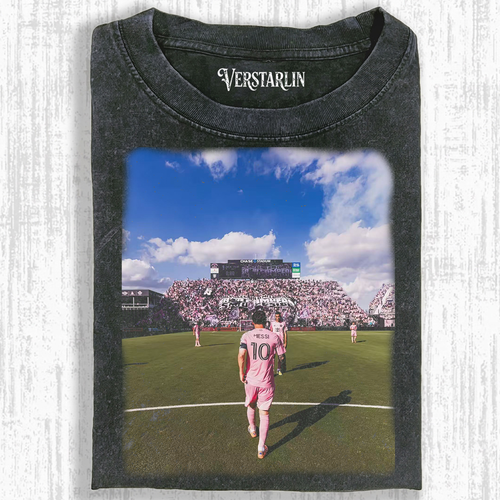 Inter Miami CF Messi 10 Chase Stadium Vintage Tee