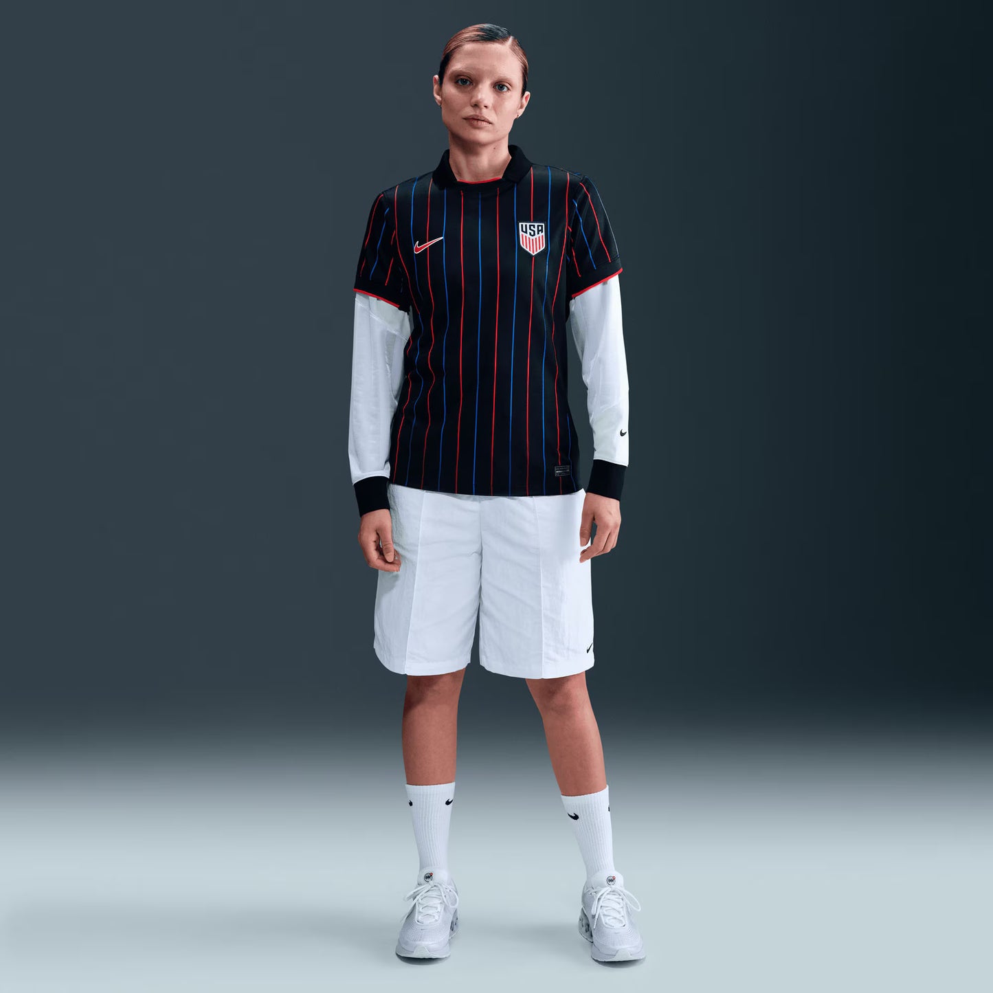 USMNT Women's 2025 Away Replica Jersey - Navy
