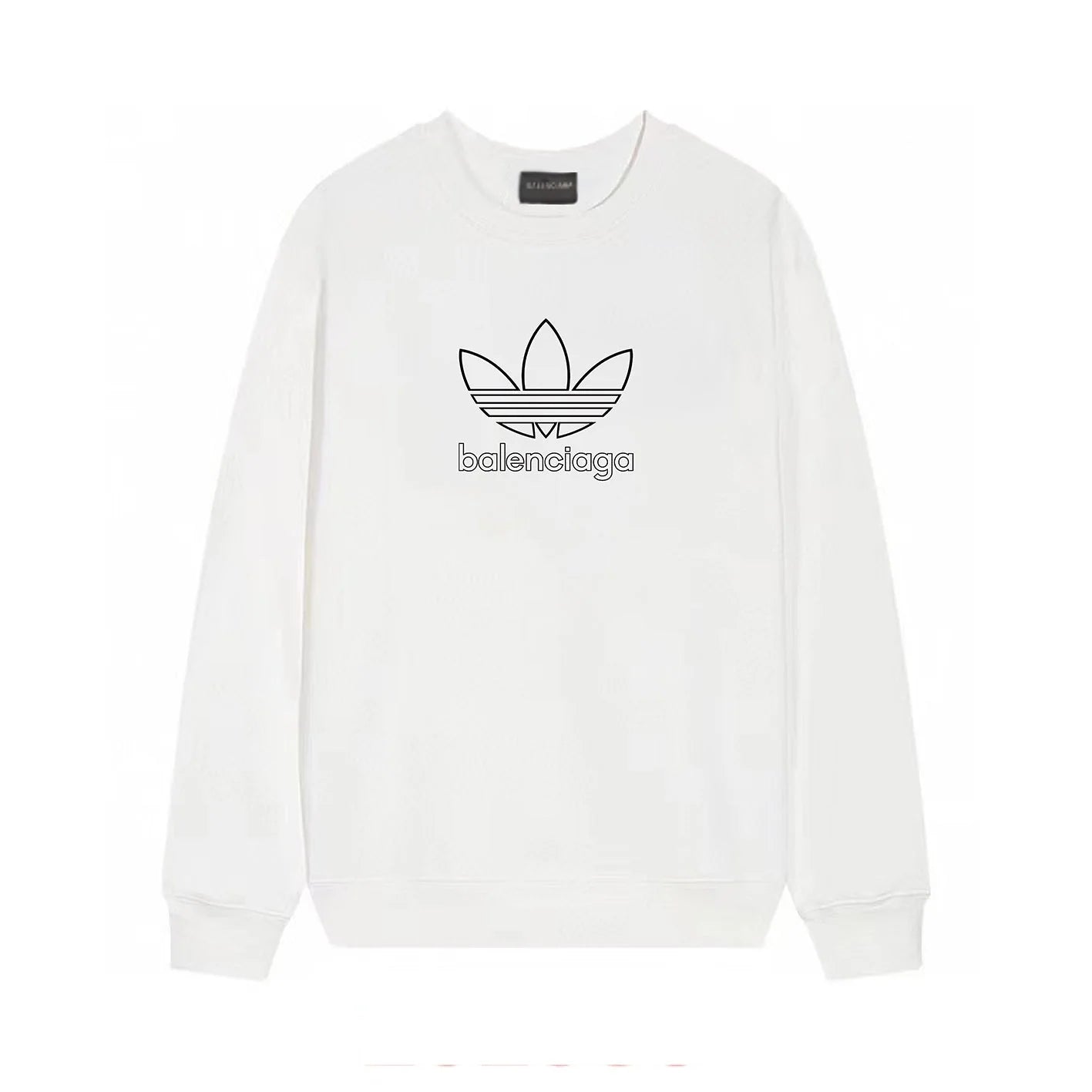 Hollow Letter Print Sweatshirt