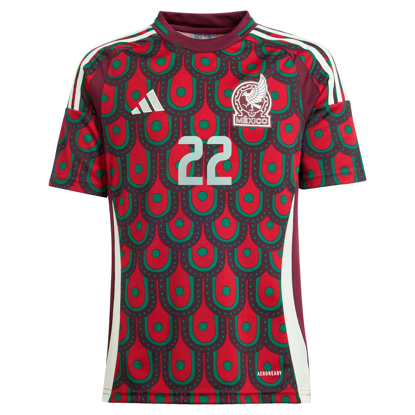 Hirving Lozano Mexico National Team Youth 2024 Home Replica Player Jersey - Green
