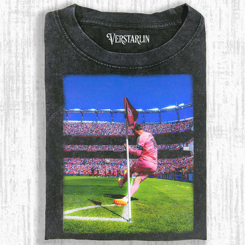 Inter Miami Messi Corner Kick Iconic Graphic Tee