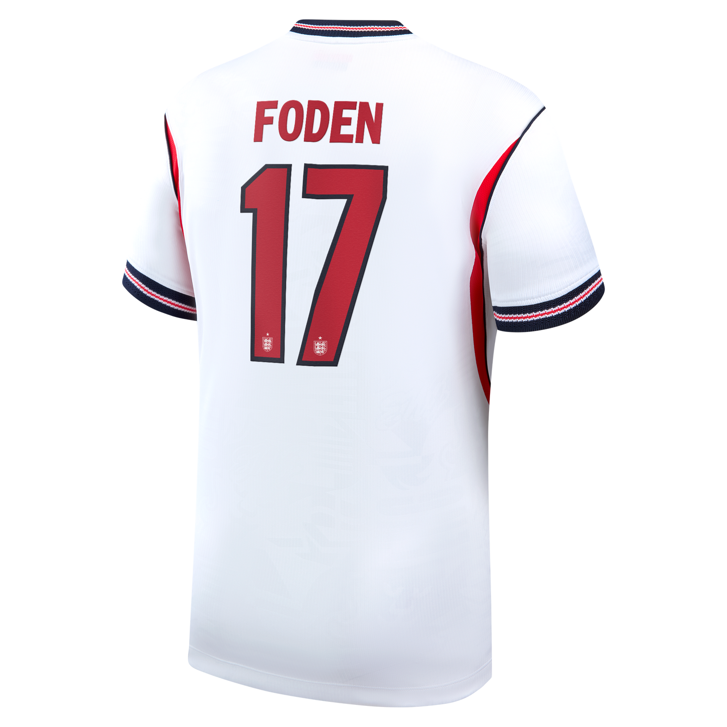 Phil Foden England National Team 2026 Home Stadium Replica Jersey - White