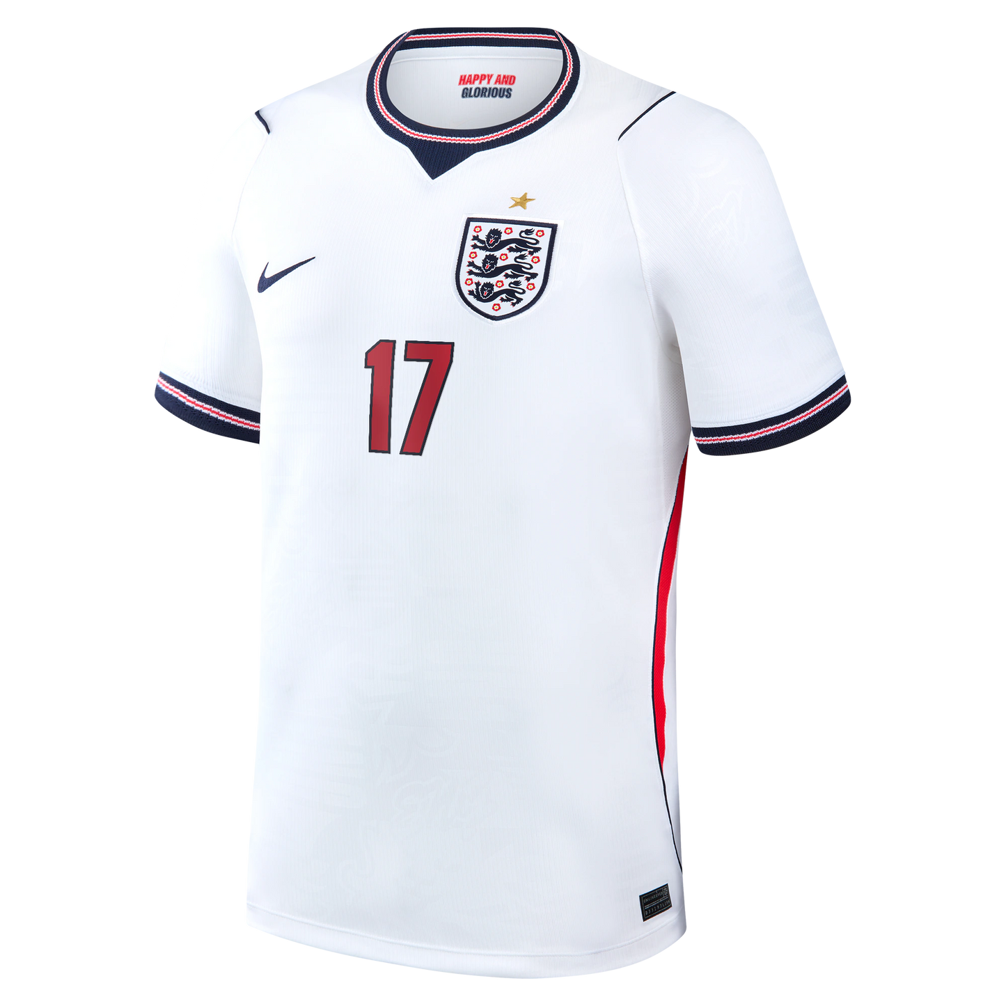 Phil Foden England National Team 2026 Home Stadium Replica Jersey - White