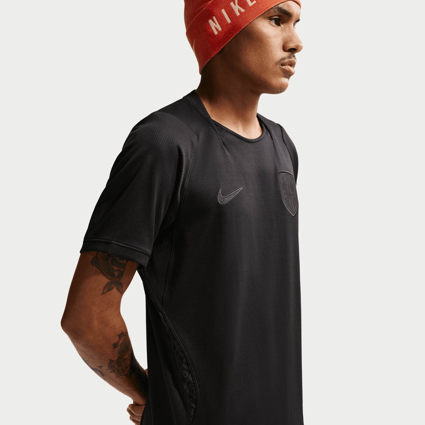 Norway National Team 2026 Away Stadium Replica Jersey - Black