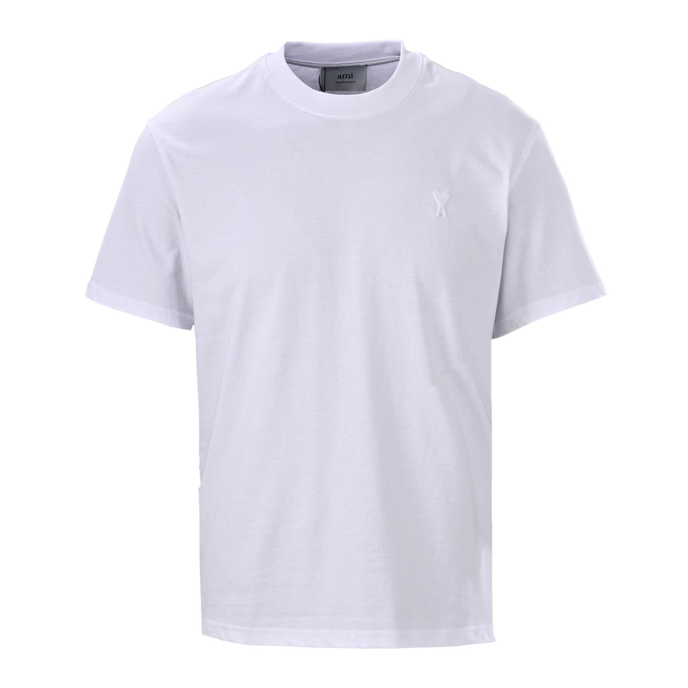 Love embossed short-sleeved T-shirt