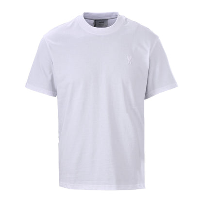 Love embossed short-sleeved T-shirt