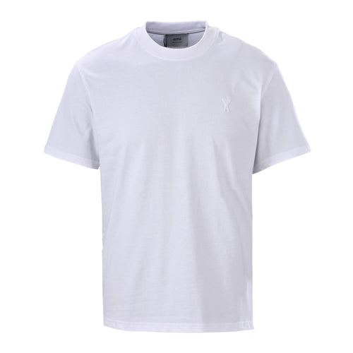 Love embossed short-sleeved T-shirt