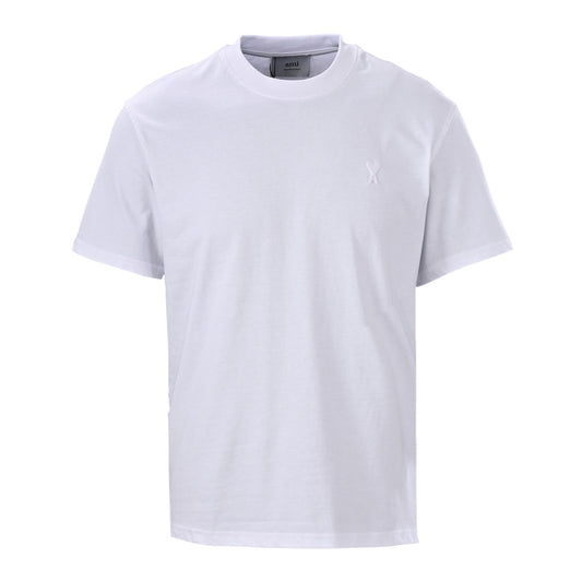 Love embossed short-sleeved T-shirt