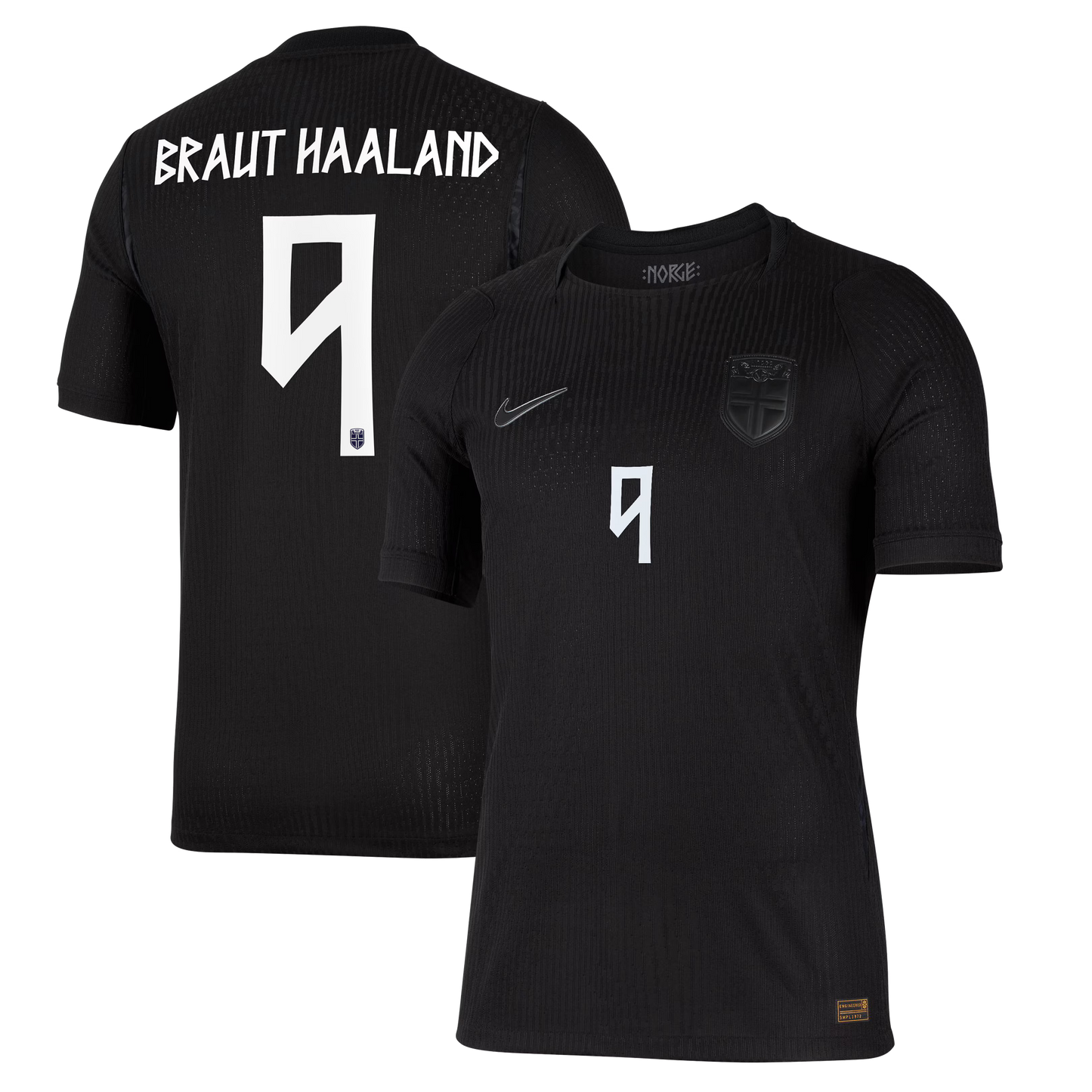 Erling Haaland Norway National Team 2026 Away Match Jersey - Black