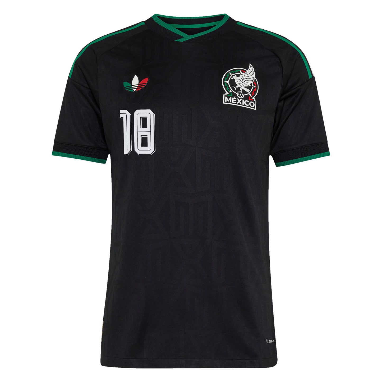 Obed Vargas Mexico National Team 2026 Third On-Field Jersey - Black