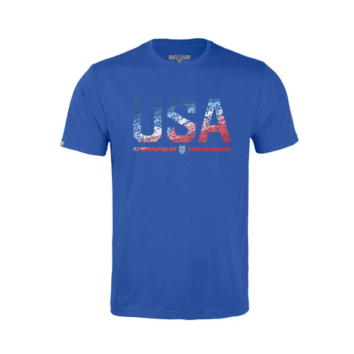 USMNT Levelwear Youth Little Richmond T-Shirt - Royal