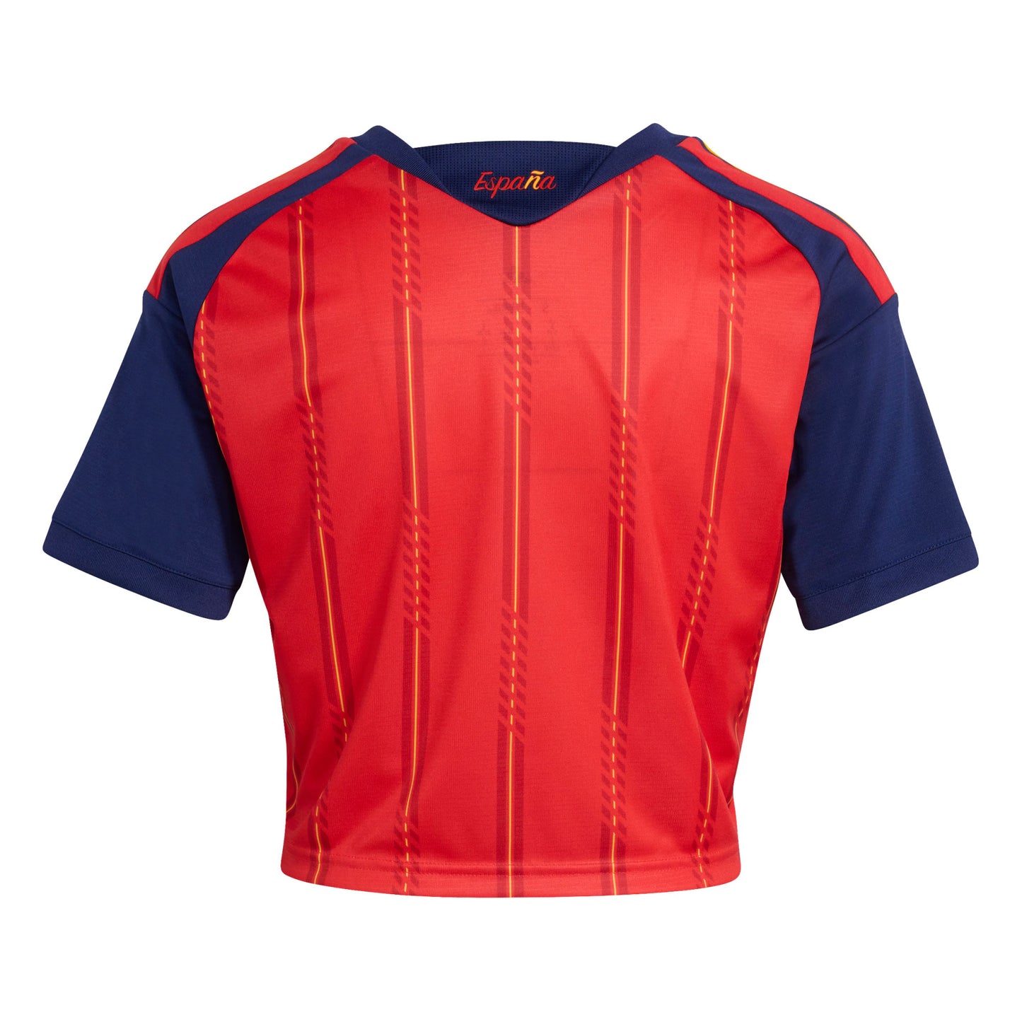 Spain National Team Women's 2026 Home Cropped Replica Jersey - Red