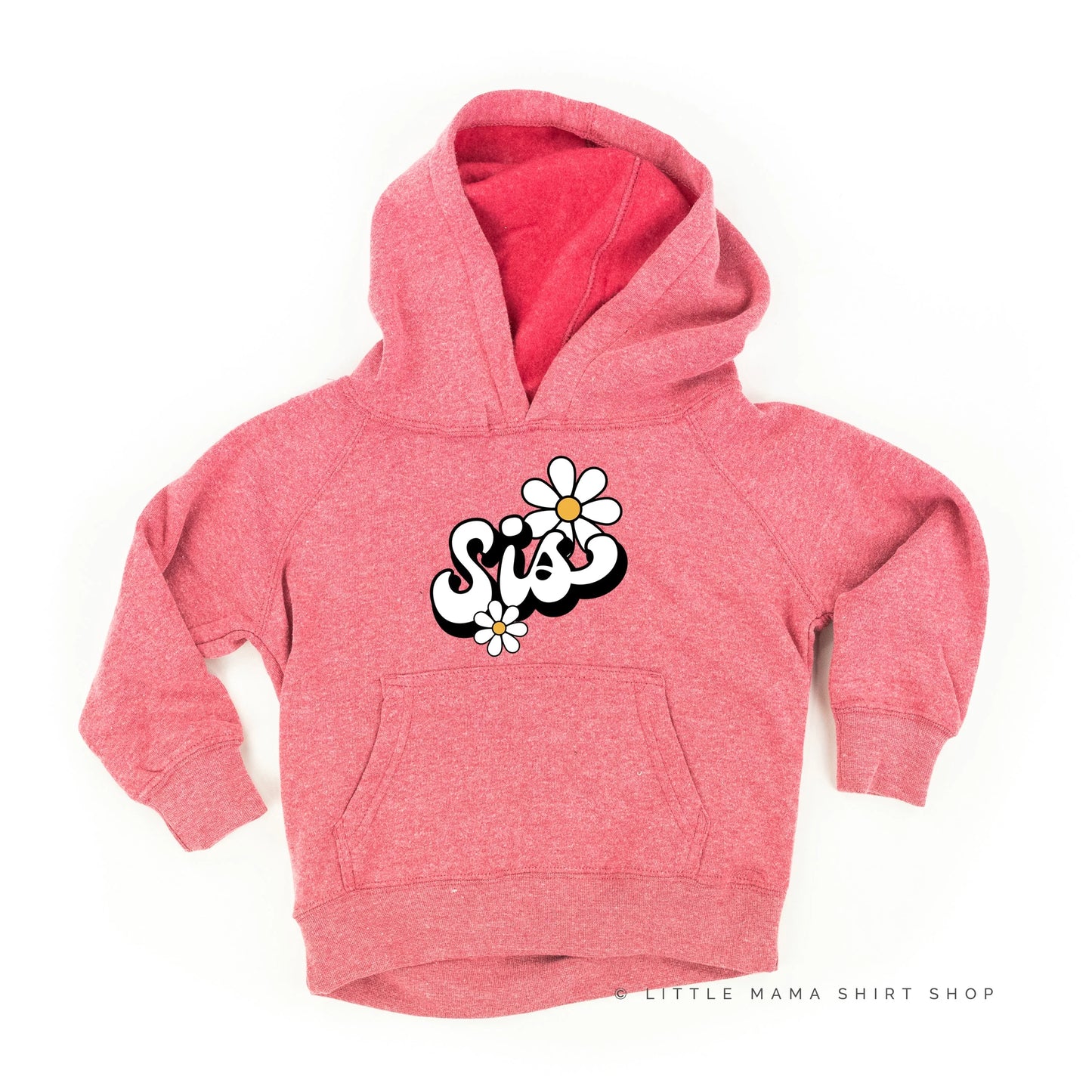 DAISY - SIS - w/ Full Daisy on Back - Child Hoodie