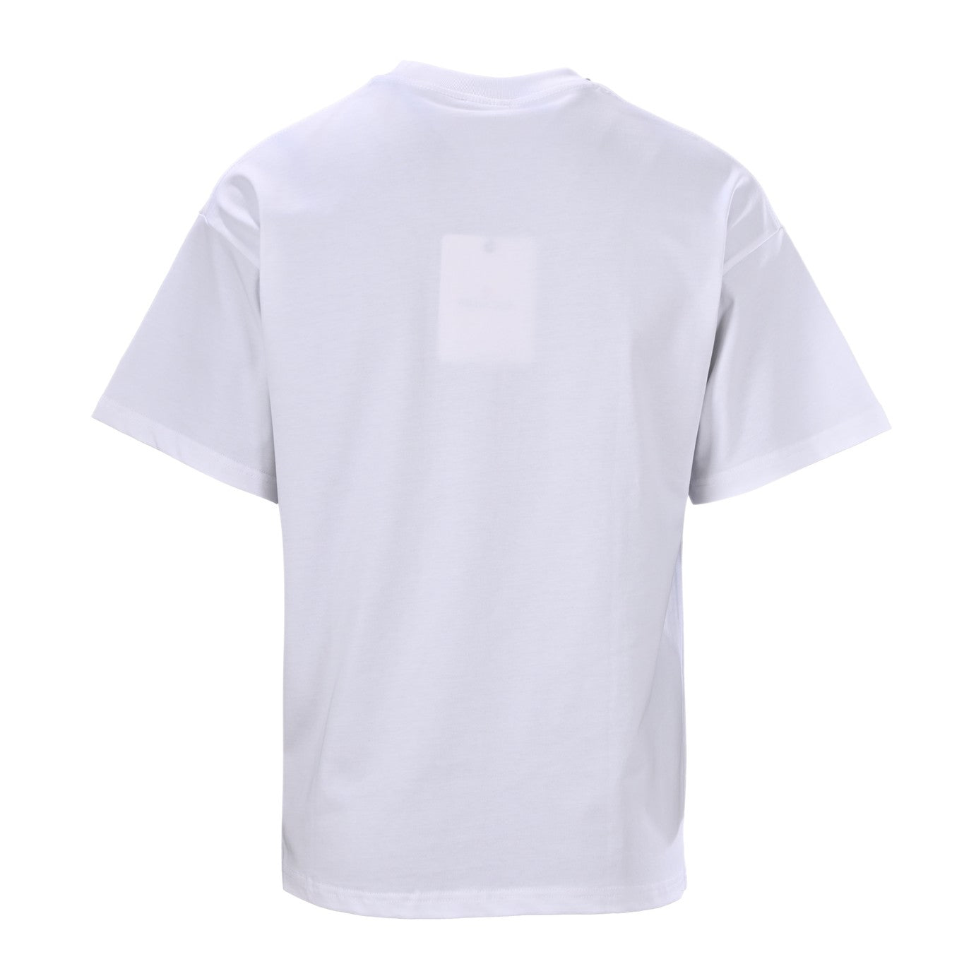 Chest glue logo printed short-sleeved T-shirt