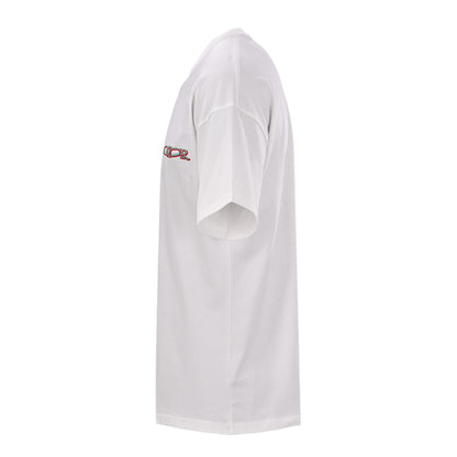 Co-branded ski letter embroidered short-sleeved T-shirt