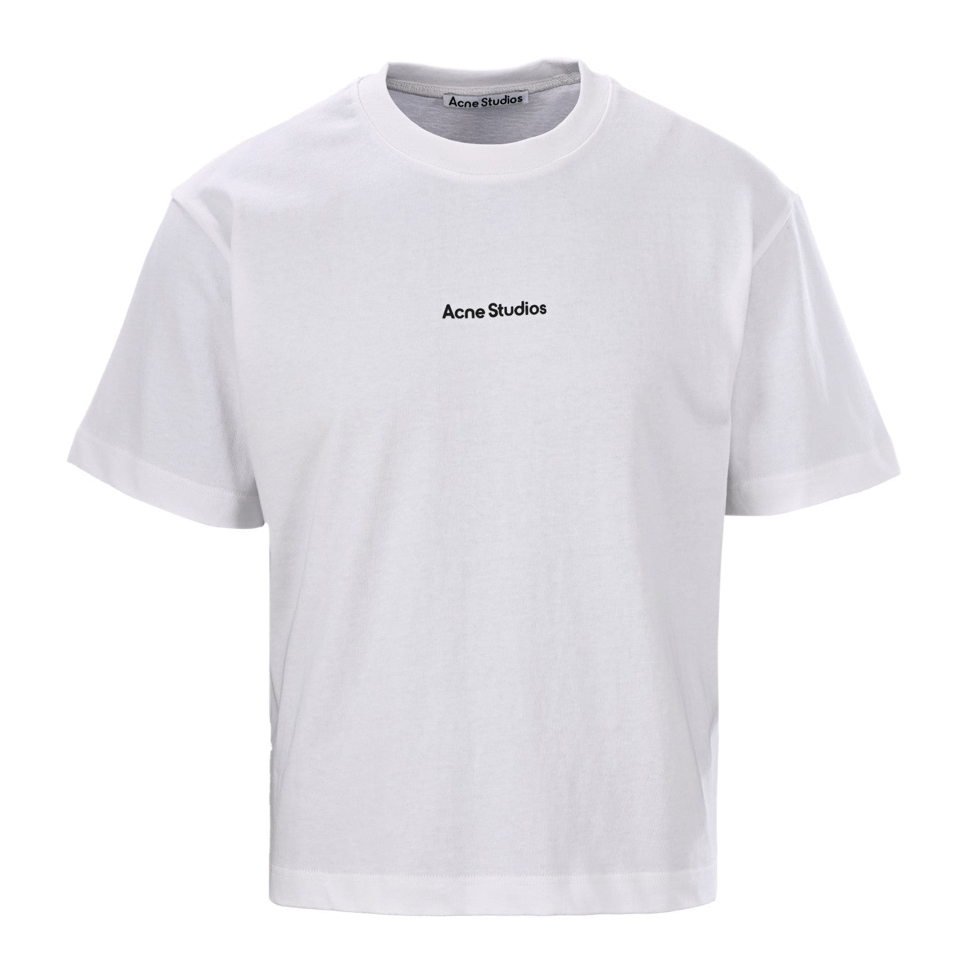 Small-label letters four-needle six-line short-sleeved T-shirt
