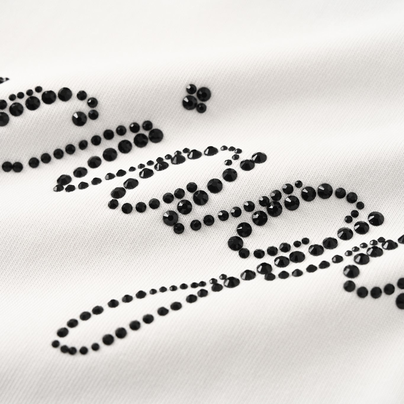Signature ironing letter short-sleeved T-shirt