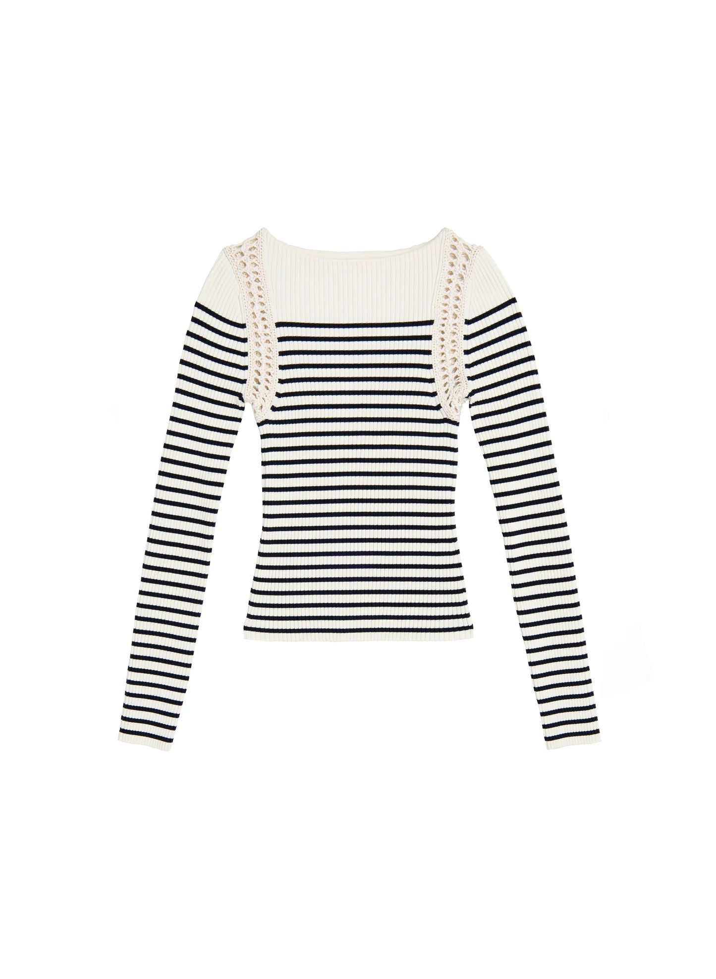 Isa Crochet Trim Top