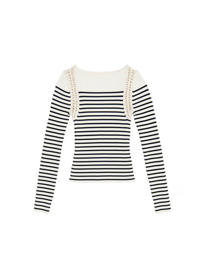 Isa Crochet Trim Top