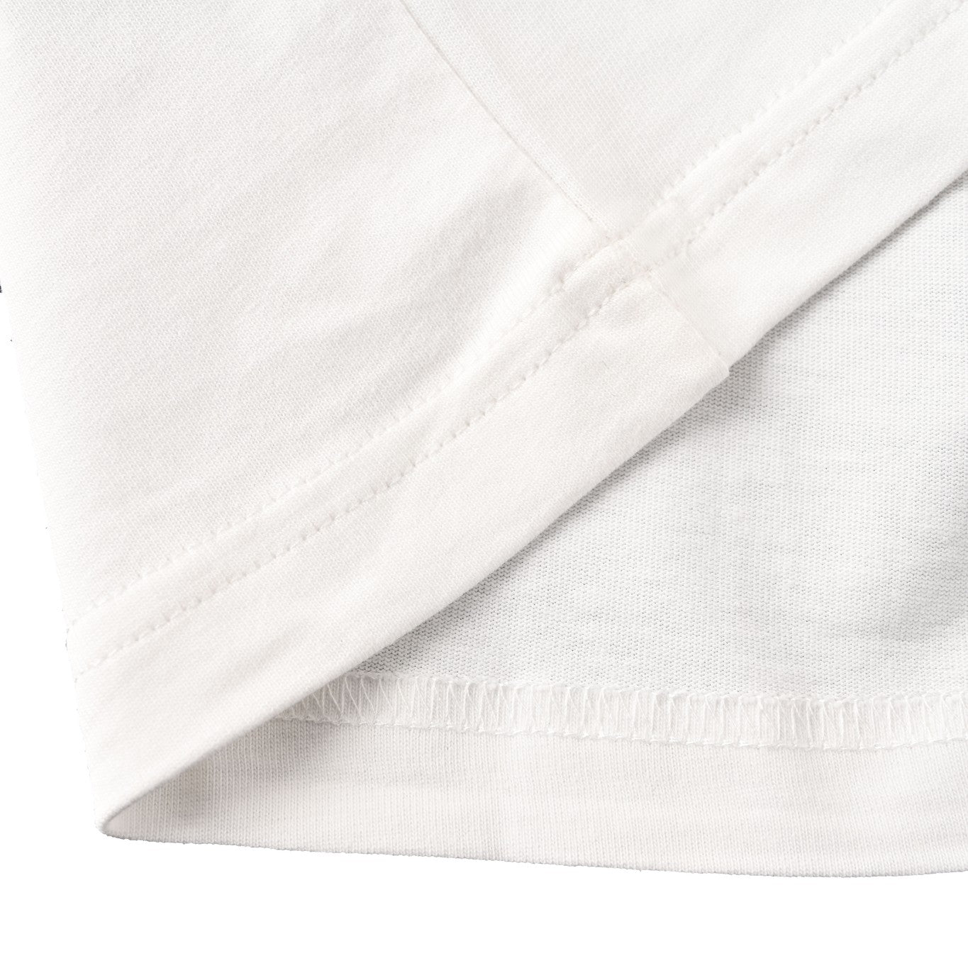 Gradient belt printed short-sleeved T-shirt