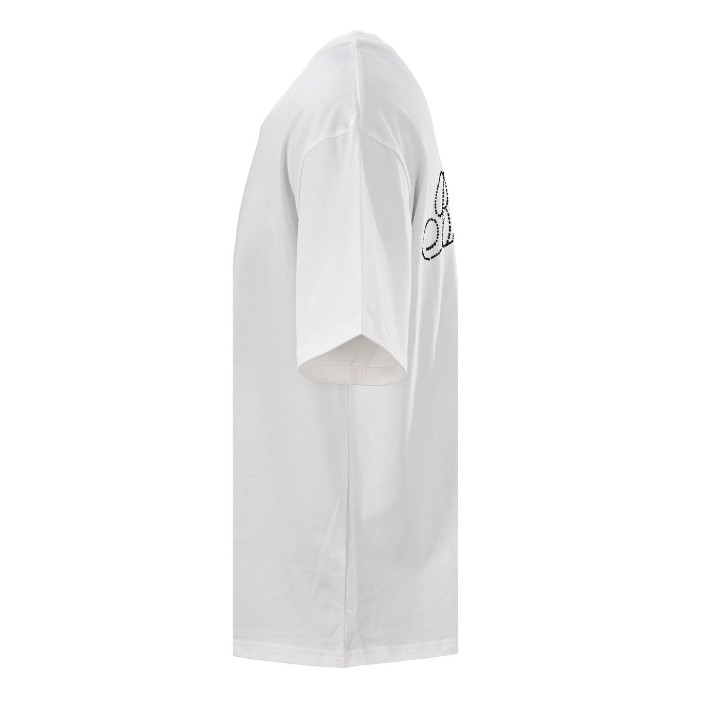 Signature ironing letter short-sleeved T-shirt