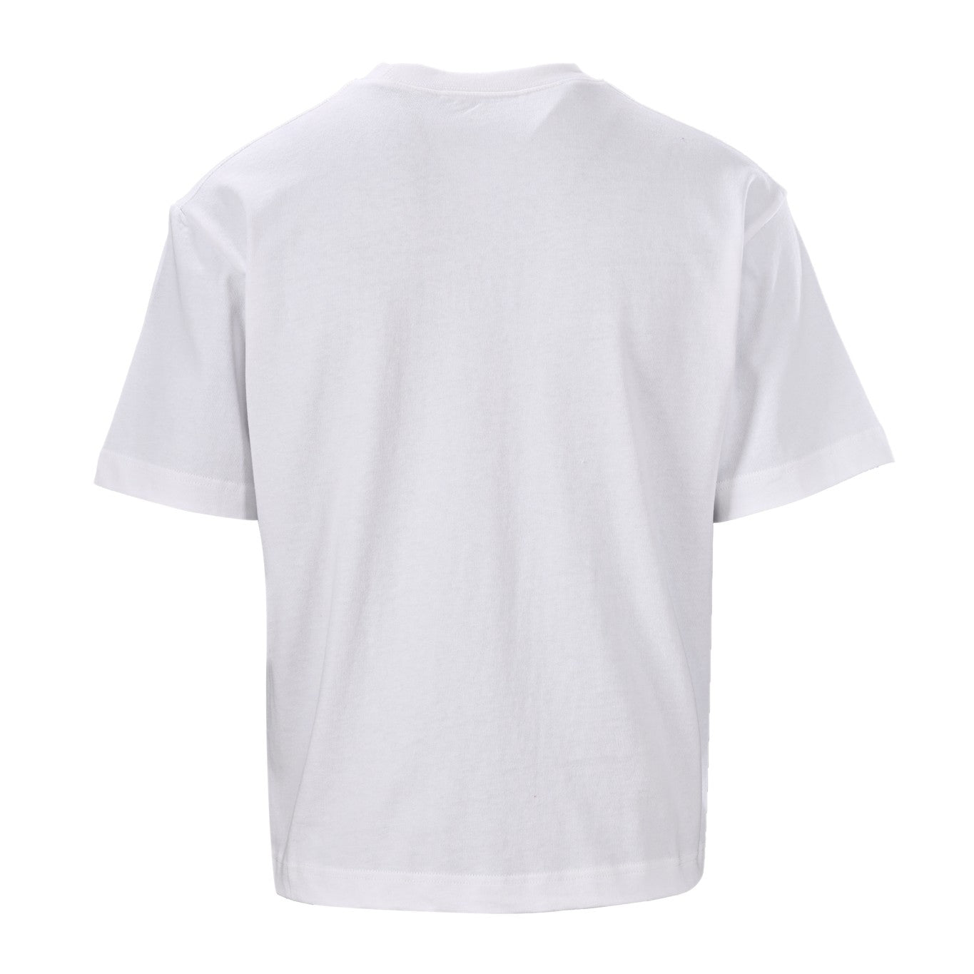 Small-label letters four-needle six-line short-sleeved T-shirt
