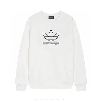 Hollow Letter Print Sweatshirt