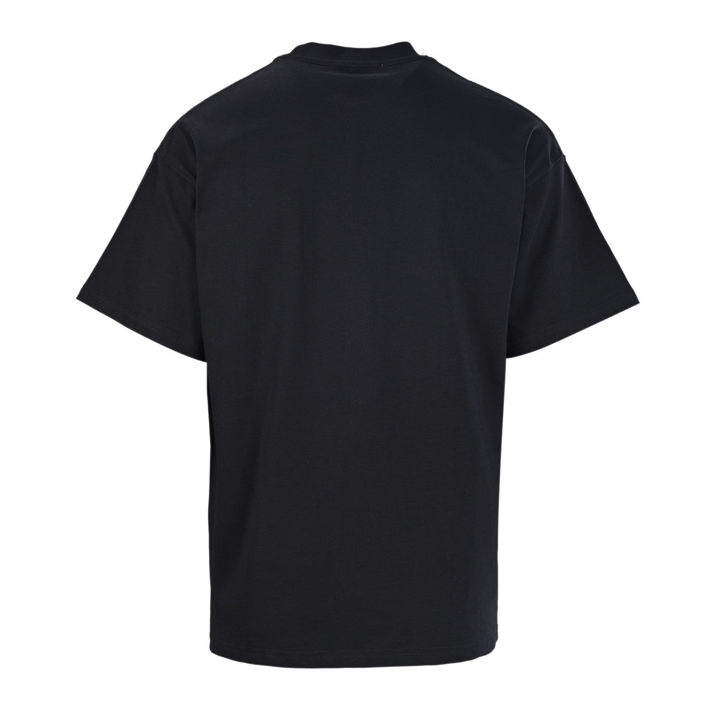 Three-dimensional embossed letters logo short-sleeved T-shirt