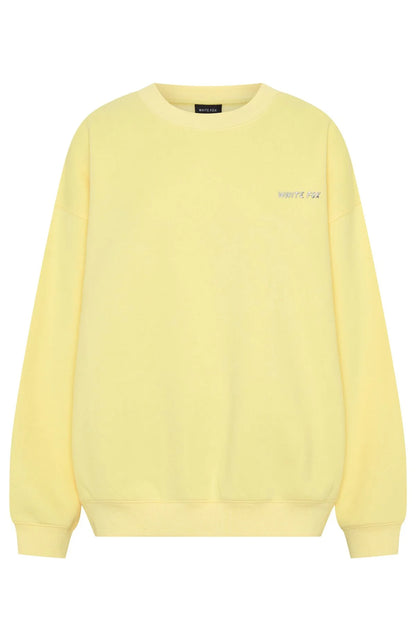 Test Drive Oversized Sweater Lemon