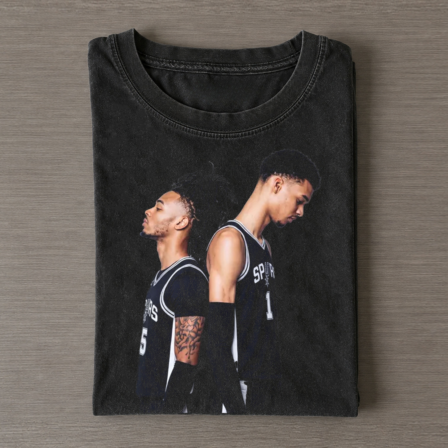 Wemby & Castle – Vintage Washed Graphic T-Shirt