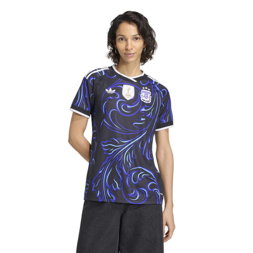 Argentina National Team Women's 2026 Away Replica Jersey - Black