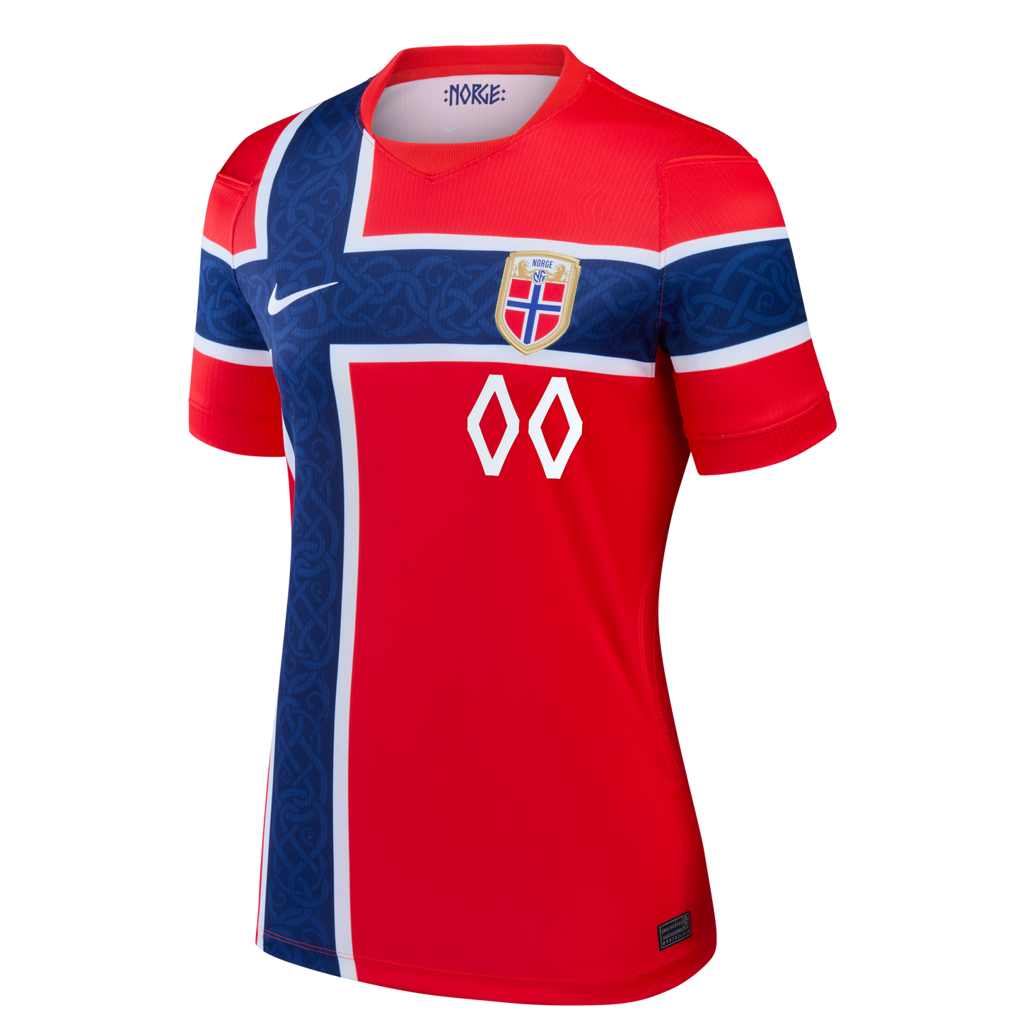 Norway National Team Women's 2026 Home Stadium Replica Custom Jersey - Red