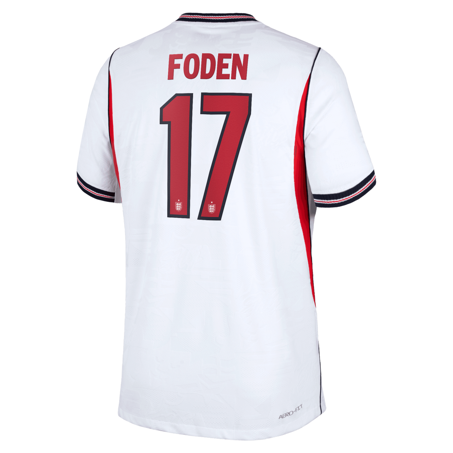 Phil Foden England National Team 2026 Home Match Jersey - White